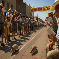 Armadillo Race Image Resized Square
